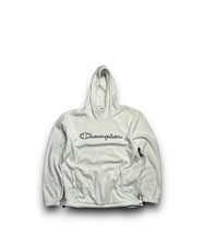 Champion Fleece Hoodie White