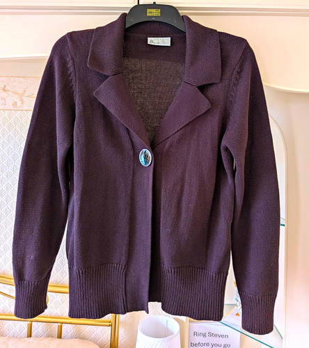 Bhs brown collared knit - brown,