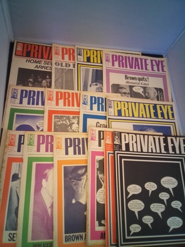 Private eye magazines - magazines, 14