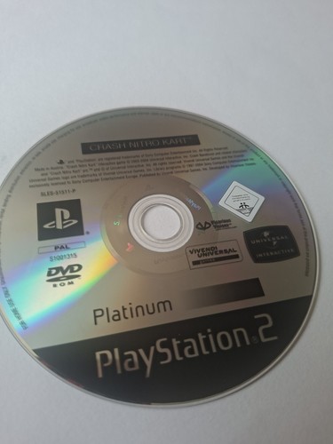 Crash nitro kart - nitro, sony