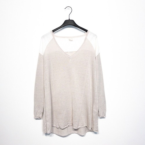 Poetry linen jumper knitted - linen,