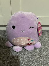 Violet octopus squishmallow |8 inch |USA discontinued Valentines exclusive |BNWT