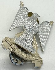 British Military Issue Royal Scots Dragoon Guards Uniform Collar Badge