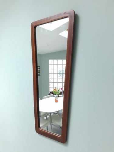 Vintage teak asymmetric wall - asymmetric,