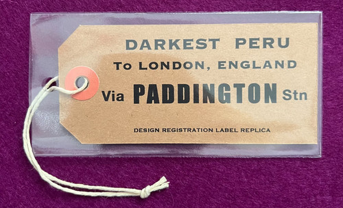 Early version luggage label - early,