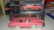 Original JR21 Lady Penelope FAB1 Model Car Boxed Thunderbirds parker penelope