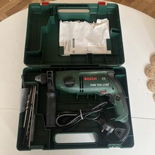 Bosch Hammer Drill PSB 750-2RE, 230V, 750W, 0-3000 RPM, Keyless Chuck + Handle
