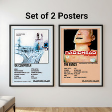 Radiohead poster Set A3 Size