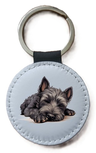 Scottish terrier keyring - scottish,