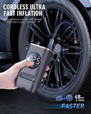 Car Tyre Inflator Air Compressor Portable Cordless Digital USB Rechargeable