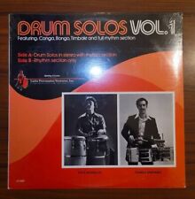 Eddie Montalvo & C.Santiago.Drum Solos [Vol.1].Rare Orig.Latin Percussion.SEALED