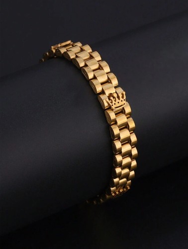 Golden stainless steel three - stainless,