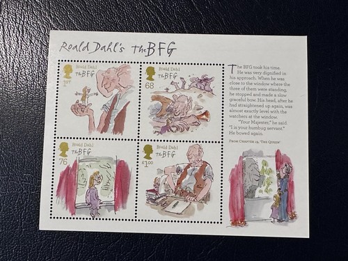 2012 mint mnh roald dahl - roald, dahl's