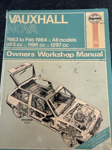 Haynes manual vauxhall nova - manual,