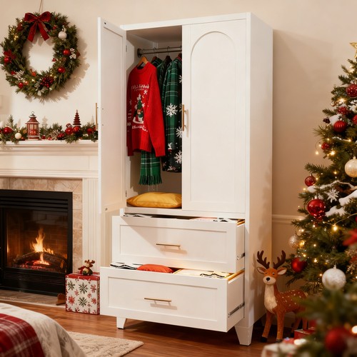 71inch tall metal - metal, wardrobe