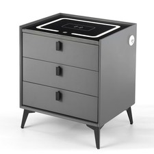 Smart Bedside Table with Light