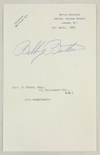 Billy Butlin - his original