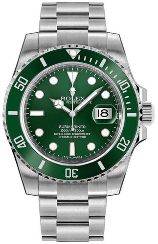Rolex submariner hulk green - submariner,