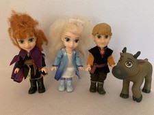 Disney Frozen 2 Figure Dolls Anna Elsa Kristoff & Sven Reindeer 