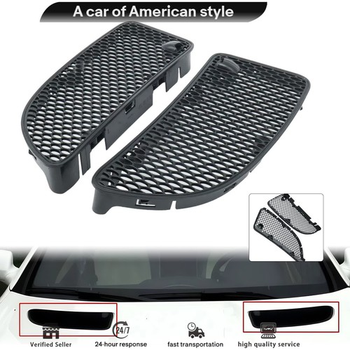 Front hood grille vent - 2x,