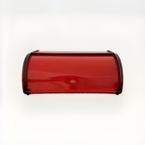 Wesco wheeled bread bin - , red