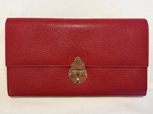 Vintage smythson red leather - smythson,
