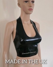 Latex Rubber Plunge Halter