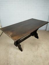 OAK REFECTORY TABLE Seats 6