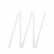 5Pcs Glass Stirring Rod Round
