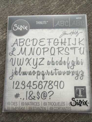 Sizzix tim holtz thinlits - tim,