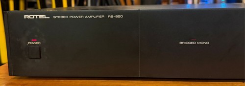 Rotel 850 dual mono stereo - rb-850,