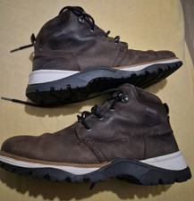 CLARKS TOPTON MID GTX WOMANS BROWN  LEATHER WARM LINED GORETEX  BOOTS UK 6.5G