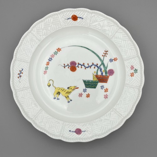 Meissen yellow tiger kakiemon - yellow,