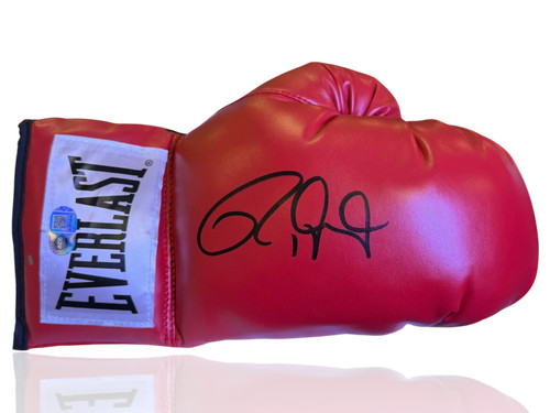 Roy jones signed red - jr,