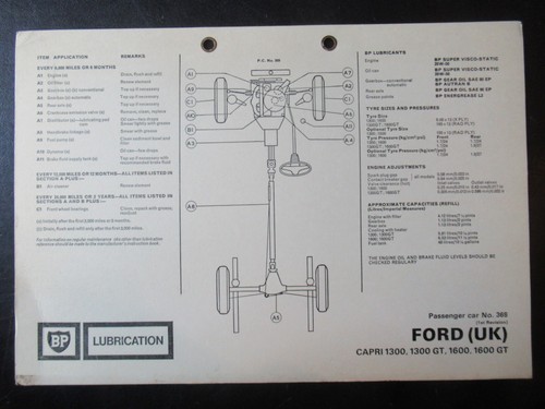 Ford capri 1300 1600 - 1300, gt