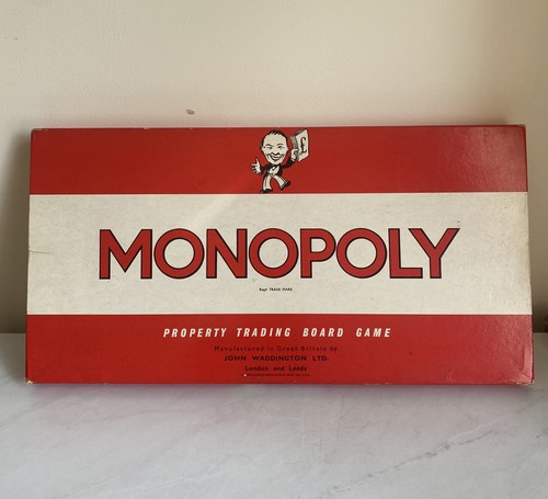 Monopoly board game 1961 - game, +
