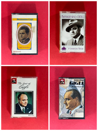 Beniamino gigli opera cassette - beniamino,