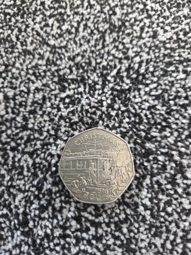 1989 isle man christmas 50p - isle, of