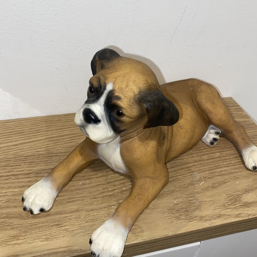 Heavy large boxer - heavy, figurine