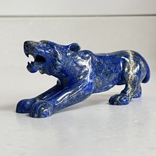 Vintage Carved Polished Lapis