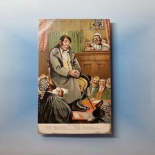 Comic Postcard C1905 Court Dock Judge Barrister Wig Chromo Litho