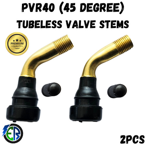 Pvr40 degree tubeless valve - 45,