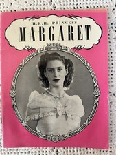 H.R.H. Princess Margaret Pitkin Booklet Royal Family Photos Memorabilia