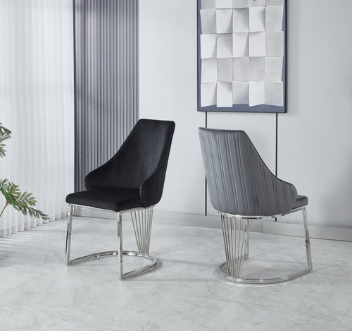 Pair lusso velvet - velvet, dining