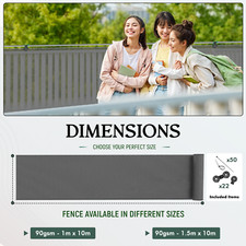 Garden Privacy Screen Fence