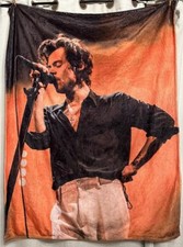 Harry Styles Fleece Throw /