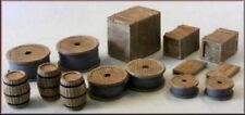 Knightwing PM 101 OO/HO Barrels, Sacks, Crates, ETC. 60 + Items