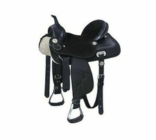 Western Barrel Racing Horse Synthetic Saddle All Sizes Are Available(10"-18.5")
