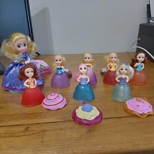 Princess cupcake dolls x 8