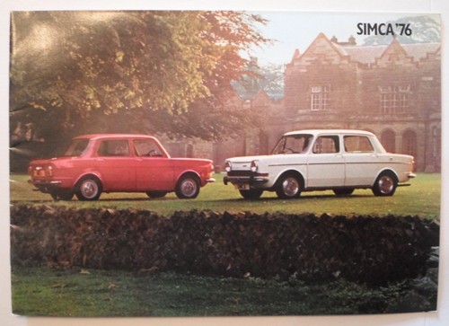 Simca range orig 1976 mkt - uk,